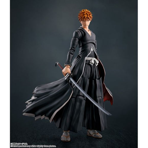 (PRE-ORDER: August 2025) Banda Bleach S.H.Figuarts Ichigo Kurosaki -Getsugatensho- Action Figure